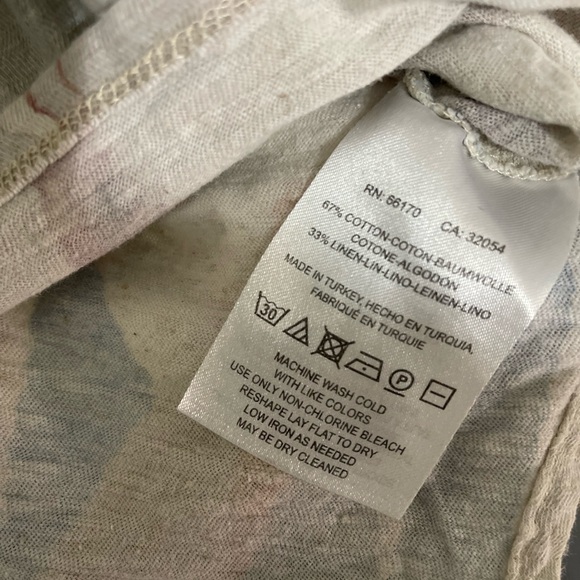 Anthropologie - Mixed Dye Tee, size L - Picture 4 of 4